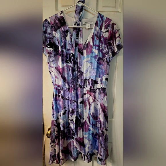 whbm purple dress Sleeveless Halter Lace Maxi Dress